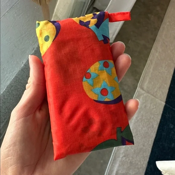 NWOT BAGGU Kumquat Wine Bag - Picture 2 of 4